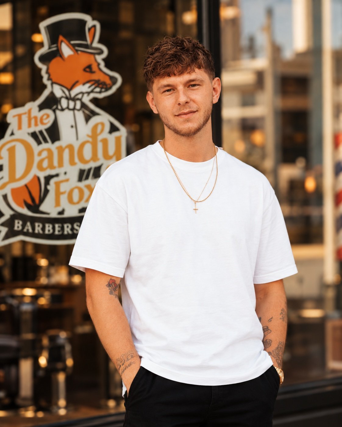 Tijmen, barber van The Dandy Fox